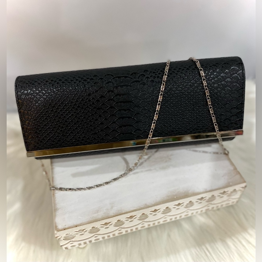 Black Party Clutch